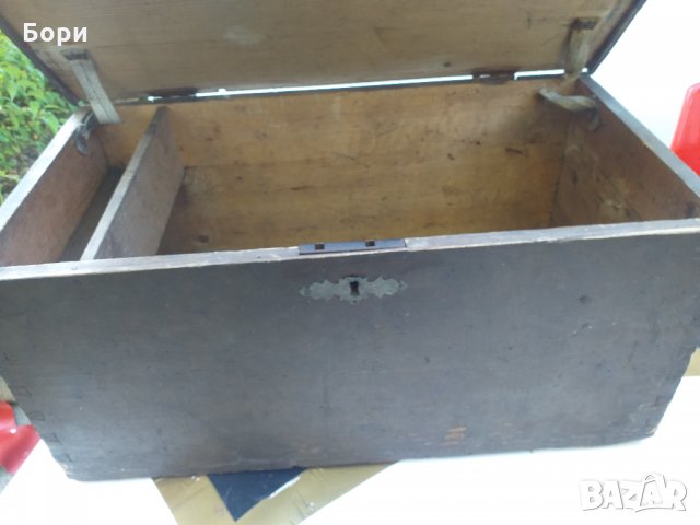 Стар дървен сандък, снимка 14 - Декорация за дома - 34542547