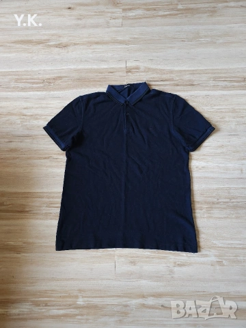 Оригинална мъжка тениска с яка Fred Perry