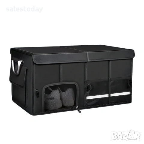 Органайзер за кола с капак и дръжки, еко кожа, 50 х 30см., снимка 4 - Аксесоари и консумативи - 51994984