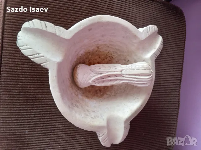 каменен хаван , снимка 5 - Антикварни и старинни предмети - 49097251