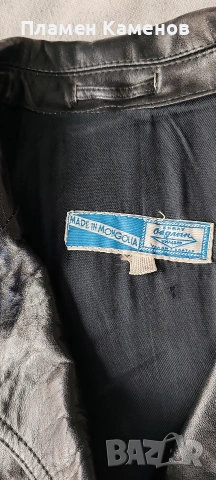 Мъжки кожен шлифер, снимка 2 - Якета - 54330200