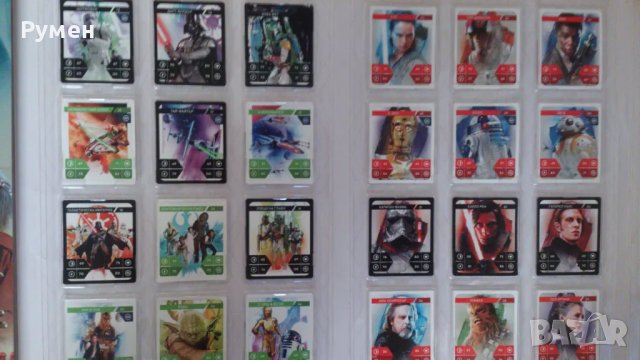 Карти за колекция Междузвездни войни, снимка 3 - Колекции - 49007561