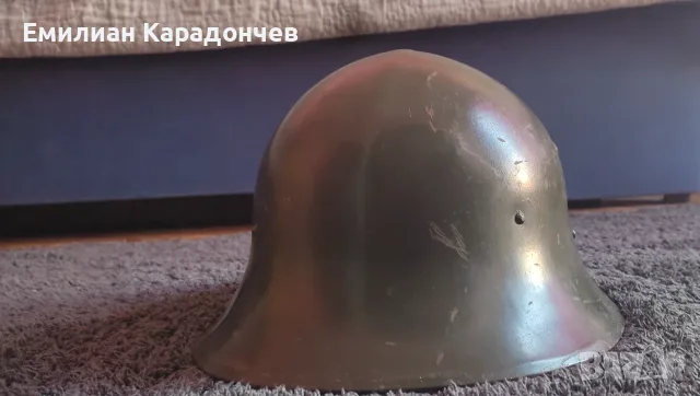 Военна Каска м36 тип А, снимка 3 - Антикварни и старинни предмети - 56384241