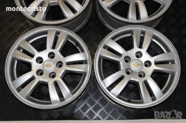 Алуминиеви джанти Chevrolet Aveo T300 (2011-2015г.) 15 цола / 5x105 / 56.6 / 95040750 Шевролет Авео, снимка 4 - Гуми и джанти - 53933375
