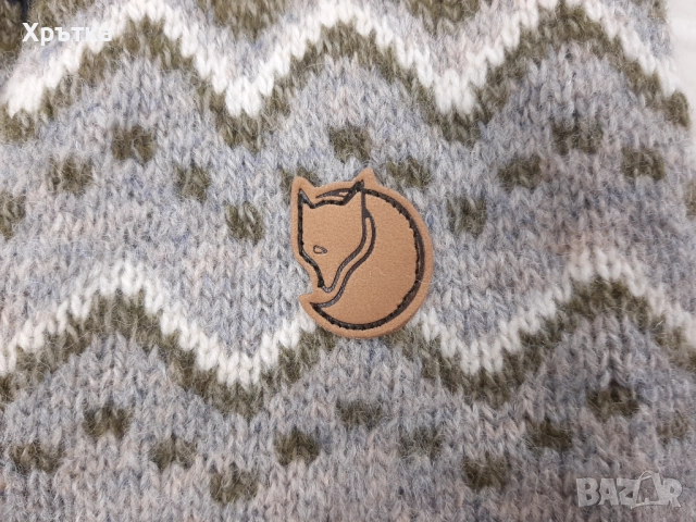 Fjallraven Ovik - Оригинален мъжки пуловер от вълна размер M, снимка 7 - Пуловери - 52829612