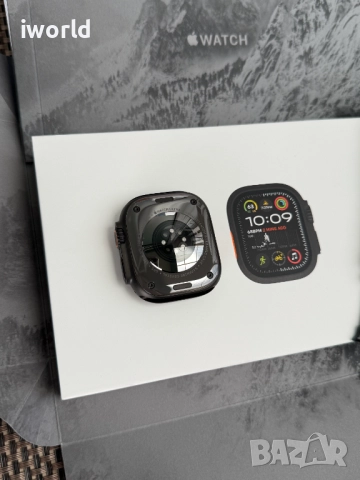 НОВ❌ 24М Гар‼️ Apple Watch ULTRA 2 ‼️Лизинг от 45лв/м‼️ 49mm Black Titanium ☎️, снимка 5 - Смарт часовници - 52247514