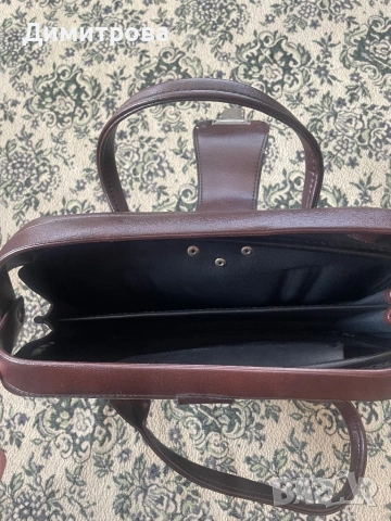 Ретро чанта за документи, снимка 4 - Чанти - 48336647