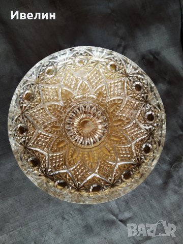 стара купа фруктиера арт деко, снимка 2 - Антикварни и старинни предмети - 30529681