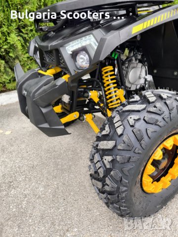 Бензиново ATV 125 кубика MaxMotors MXF ATTACK ORANGE, снимка 8 - Мотоциклети и мототехника - 42743392