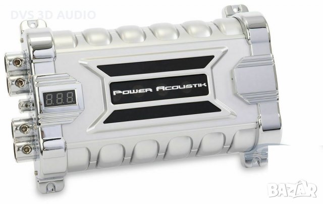 Кондензатор Power Acoustik PCX-30F 30 фарада, снимка 1 - Аксесоари и консумативи - 34999689