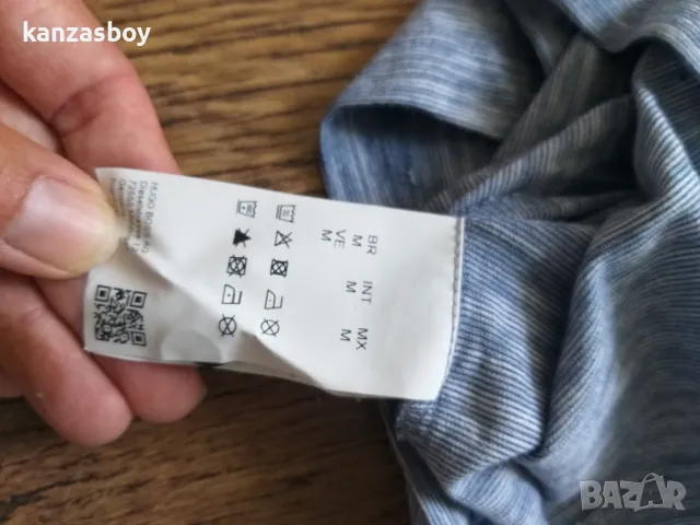 hugo boss green c-veneto - страхотна мъжка блуза КАТО НОВА, снимка 7 - Блузи - 47295769