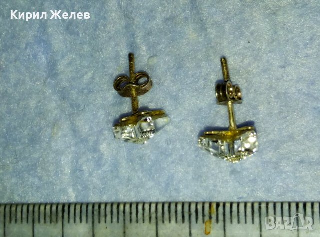 НЕЖНИ СРЕБЪРНИ ОБЕЦИ СРЕБРО 925 с ФАСЕТИРАНИ ПЕПЕРУДКИ от ШЛИФОВАН ЧИСТ ПЛАНИНСКИ КРИСТАЛ 40154, снимка 13 - Обеци - 42466245