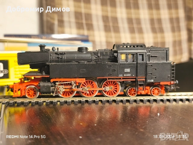 Парен локомотив на Piko Br 66, снимка 6 - Колекции - 53922455