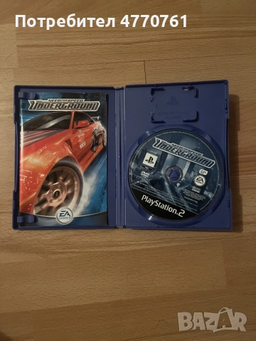 Need For Speed Underground PS2, снимка 2 - Игри за PlayStation - 56506435