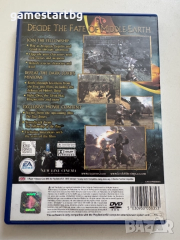 The Lord of the Rings The Two Towers за PS2, снимка 2 - Игри за PlayStation - 51754405