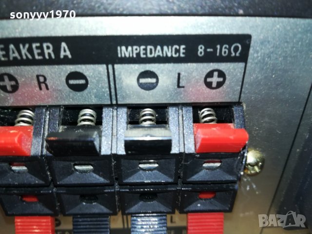 SONY TA-AX22 BLACK AMPLI-JAPAN 1801221637, снимка 11 - Ресийвъри, усилватели, смесителни пултове - 35479210