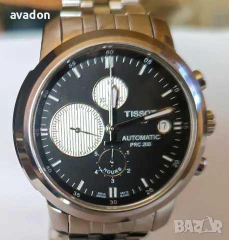TISSOT Automatic Chronograph Swiss Made wr 200m sapphire , снимка 2 - Мъжки - 49529638