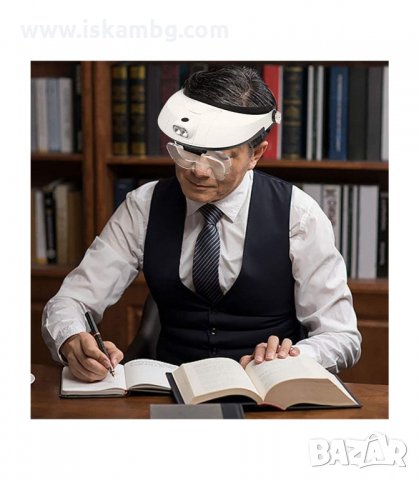 ЛУПА ЗА ГЛАВА С ЛЕД ОСВЕТЛЕНИЕ, ТИП ЧЕЛНИК - код 81001, снимка 9 - Друга електроника - 33894216