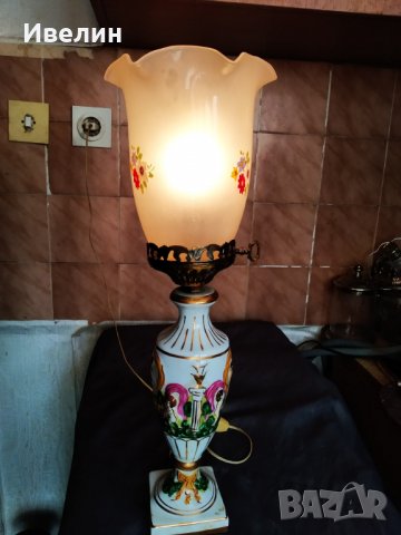 барокова настолна лампа, снимка 6 - Настолни лампи - 29568457