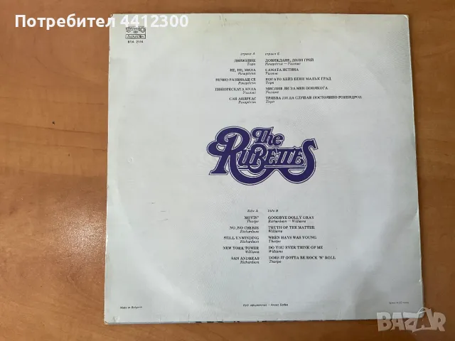 Грамофонна плоча 12”, снимка 2 - Грамофонни плочи - 49694675