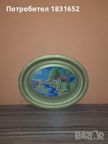 Стар гоблен, снимка 2 - Гоблени - 48757808