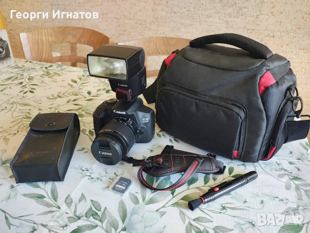 Canon EOS 2000D в гаранция, снимка 7 - Фотоапарати - 55902034