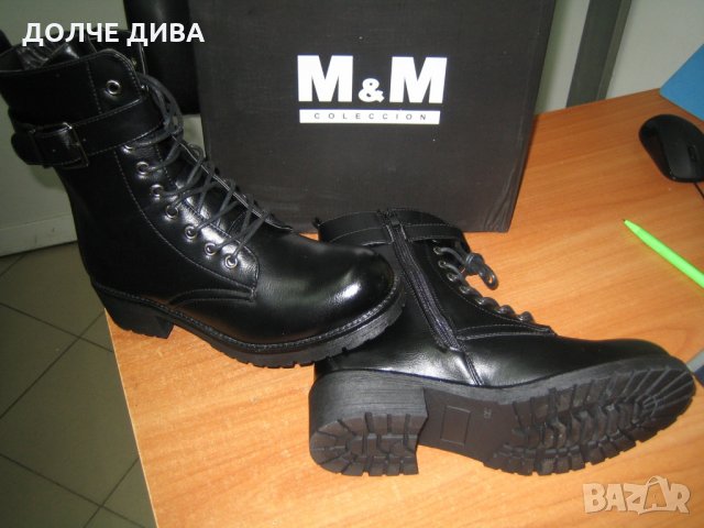 НАМАЛЕНИЕДамски боти /кубинки/ м.20511 черни, снимка 4 - Дамски боти - 34882036