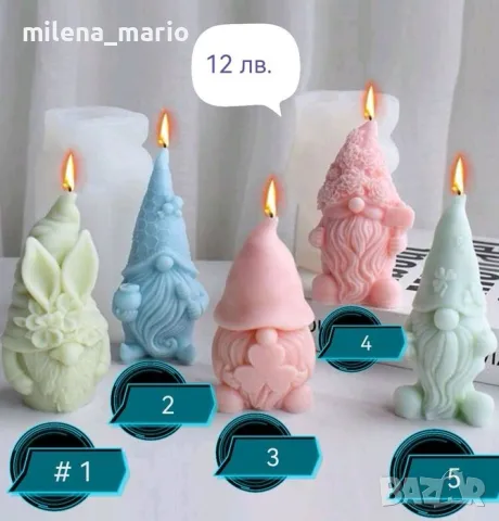 силиконови молдове *различни модели, снимка 12 - Декорация за дома - 48808034