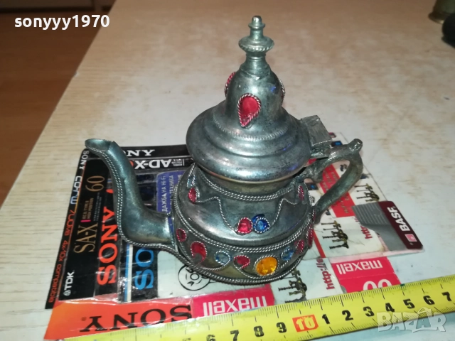 КРАСИВ ЧАЙНИК ОТ ФРАНЦИЯ 0710252025, снимка 4 - Антикварни и старинни предмети - 51979513