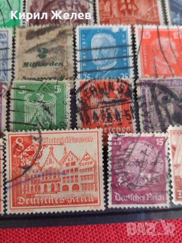 Пощенски марки серия Дойче Райх много стари редки за колекционери - 21729, снимка 7 - Филателия - 36684198