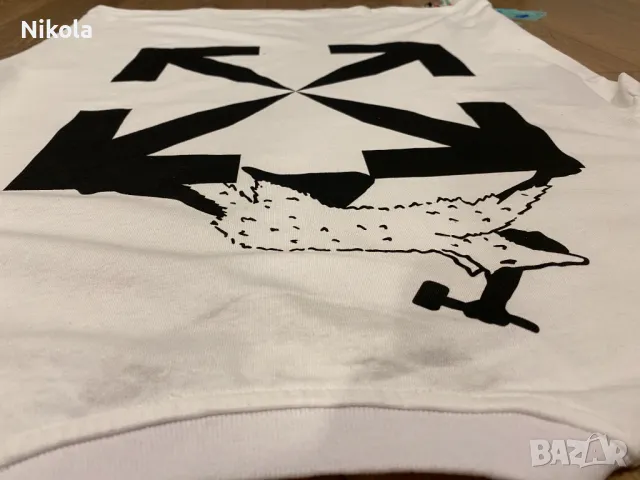 OFF-WHITE™ WORLD CATERPILLA, тениска, размер: S, снимка 10 - Тениски - 48678586