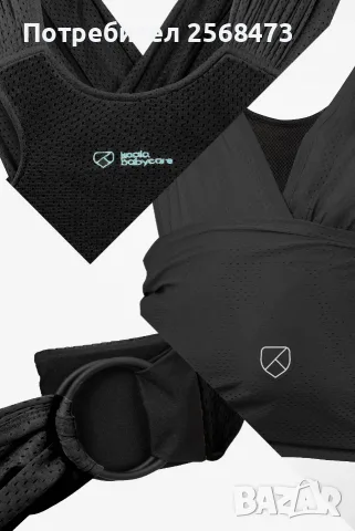 Слинг за бебеносене от раждането Koala Babycare Baby Sling Newborn Summer  до 9кг, снимка 5 - Кенгура и ранички - 56075496