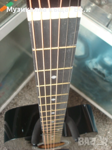 Акустична китара с метални струни, калъф и колан, снимка 7 - Китари - 40024495