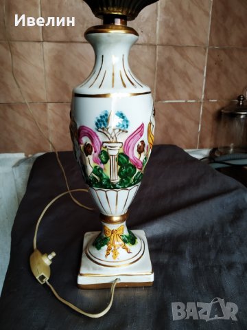 барокова настолна лампа, снимка 4 - Настолни лампи - 29568457