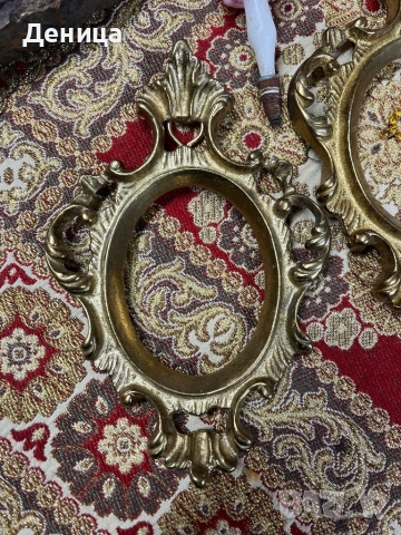 Метални рамки за снимки⚜️ Размер-16.5/11 см и размер на вътрешна част за снимка-7.5.5 см Рамките са , снимка 3 - Други - 52833223