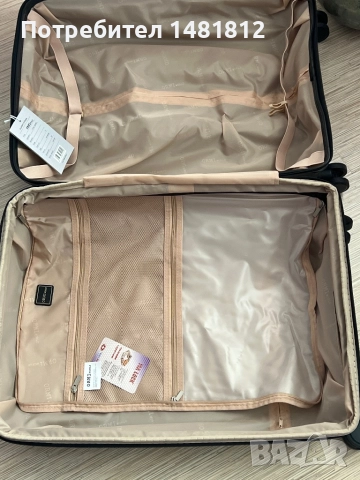 Куфар на колелца 100% полипропилен , снимка 6 - Куфари - 52988500