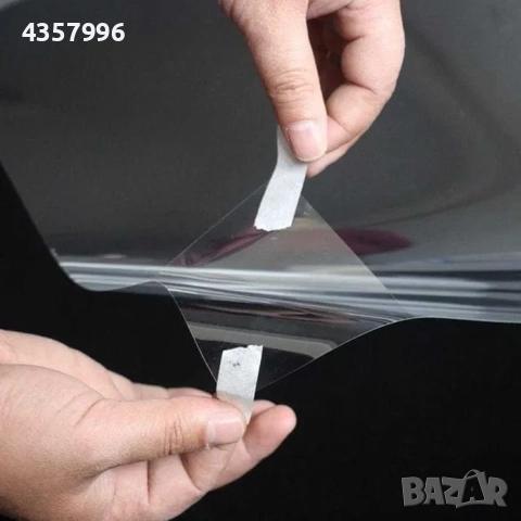 Прозрачно гланцово защитно фолио NZY (PPF) , снимка 3 - Аксесоари и консумативи - 51680851