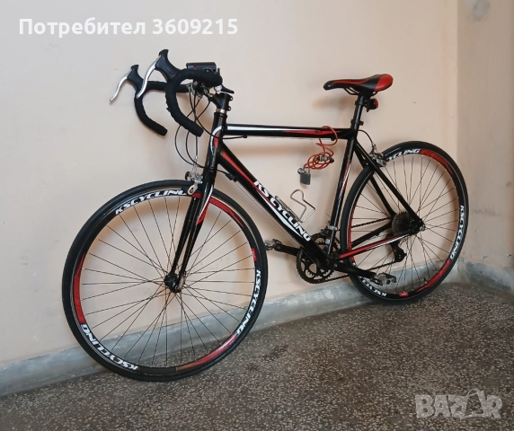 Шосеен велосипед KS CYCLING, 28", 2х7, 55 см хоризонтална рамка, внос от Германия, снимка 2 - Велосипеди - 52467767