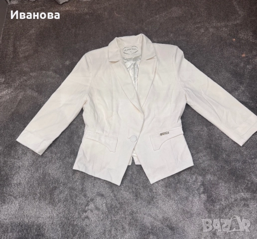 Дамско сако ЮНОНА, размер S, снимка 2 - Сака - 51787995