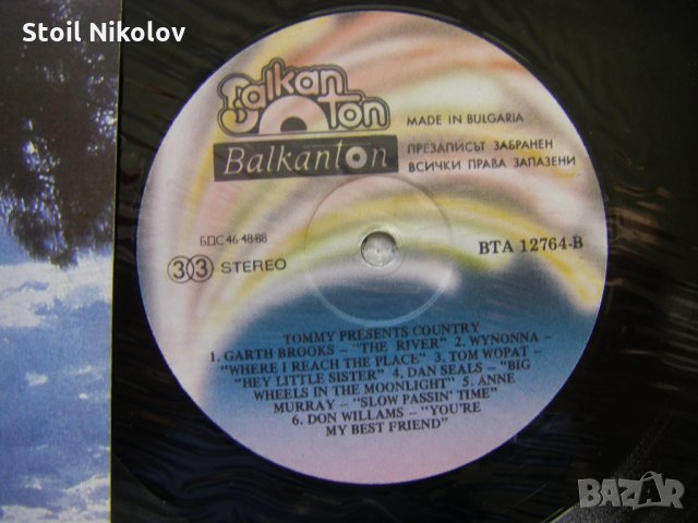 ВТА 12764 - Tommy presents - Country, снимка 3 - Грамофонни плочи - 31763296