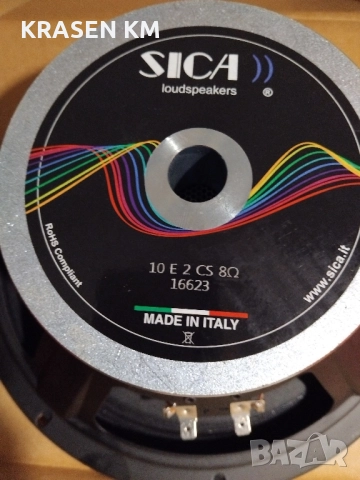 БАС говорители. SICA., снимка 6 - Тонколони - 52330316