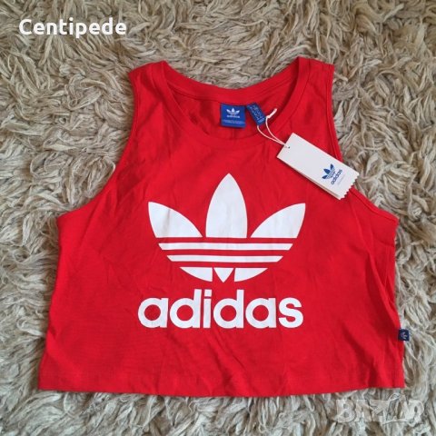 Кроп топ Adidas Originals, снимка 1