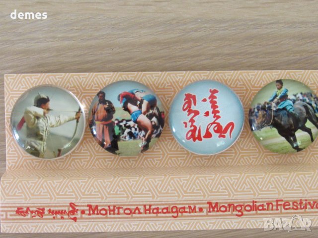 Сет от 4 магнита от Монголия-серия-42, снимка 8 - Колекции - 35131574