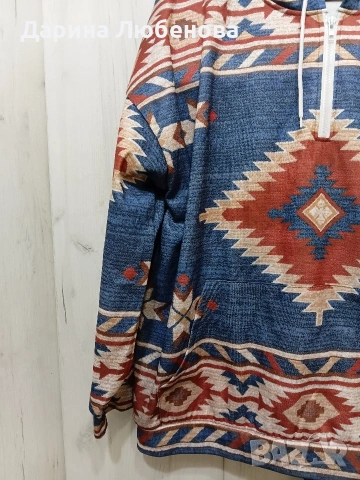 Дамски суитчер 3ХЛ, снимка 2 - Спортни екипи - 53197241