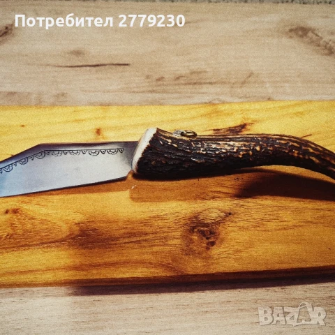 Стара Сойка с Еленов рог и орнаменти , снимка 4 - Други ценни предмети - 50850748