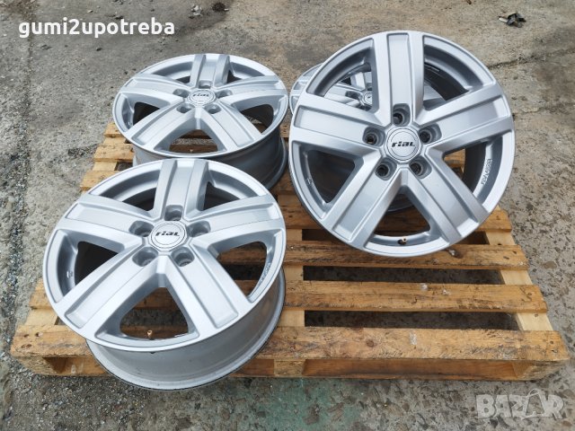 17 джанти 5х120 VW T5 T6 Фолксваген Т5 Т6 RIAL 7J et55, снимка 14 - Гуми и джанти - 40256101