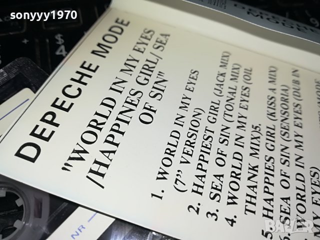 DEPECHE MODE-КАСЕТА 2808221520, снимка 6 - Аудио касети - 37825216