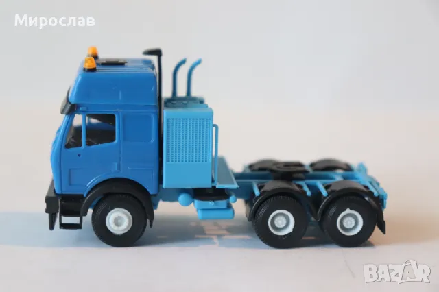KIBRI H0 1/87 MERCEDES BENZ ТЕЖКОТОВАРЕН ТРАНСПОРТ КАМИОН МОДЕЛ КОЛИЧКА