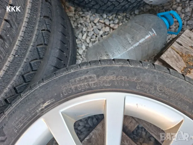Джанти  SKODA 5 x 100 ET 43 16 ки, снимка 5 - Гуми и джанти - 56189489