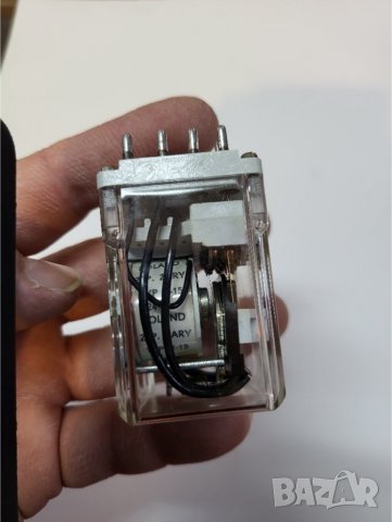 Полско реле захранване бобина  24 волта - 4 превключваши контакта по 10 ампера , снимка 2 - Друга електроника - 39557788